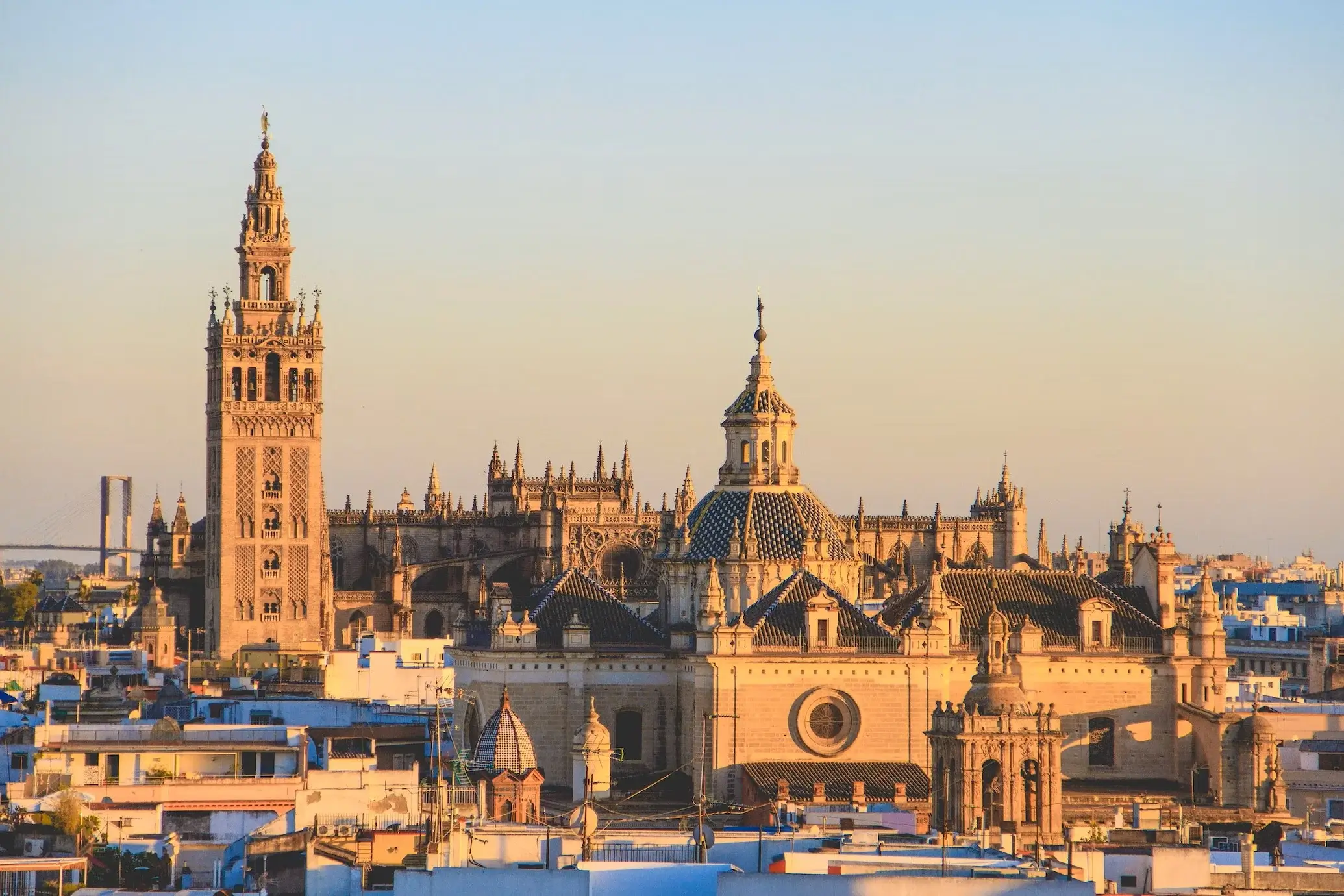 Seville Cathedral from a distance